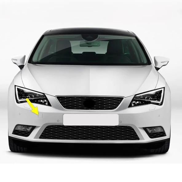 Seat Leon 3 2013-2016 Ön Tampon Çeki Çekme Demiri Kapağı 5F0807241 ürün görseli