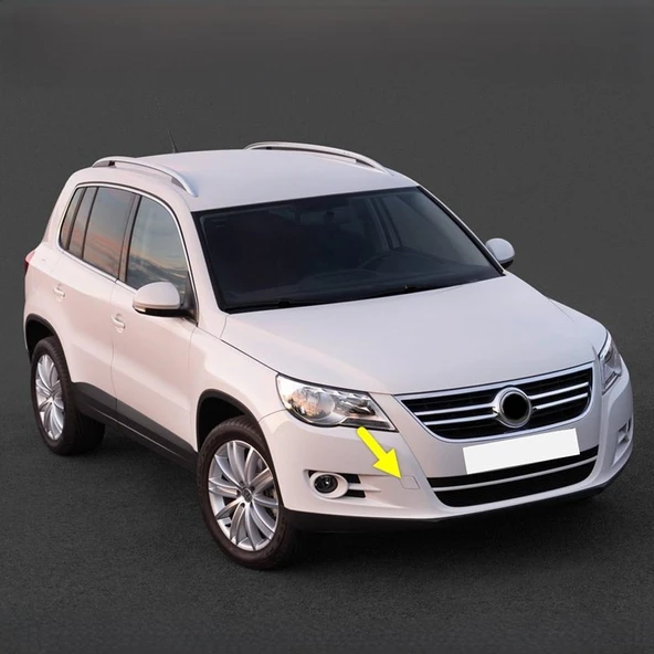 VW Tiguan 2008-2011 Ön Tampon Çeki Demiri Kapağı 5N0807241