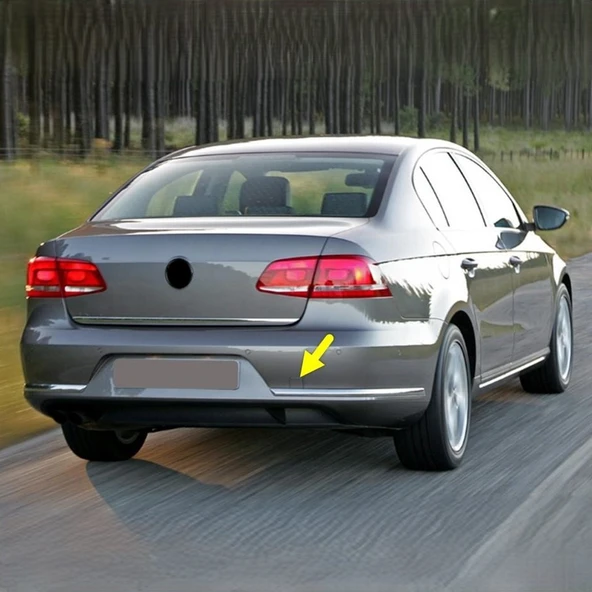 VW Passat B7 Sedan 2011-2014 Arka Tampon Çeki Demiri Kapağı 3AE807441