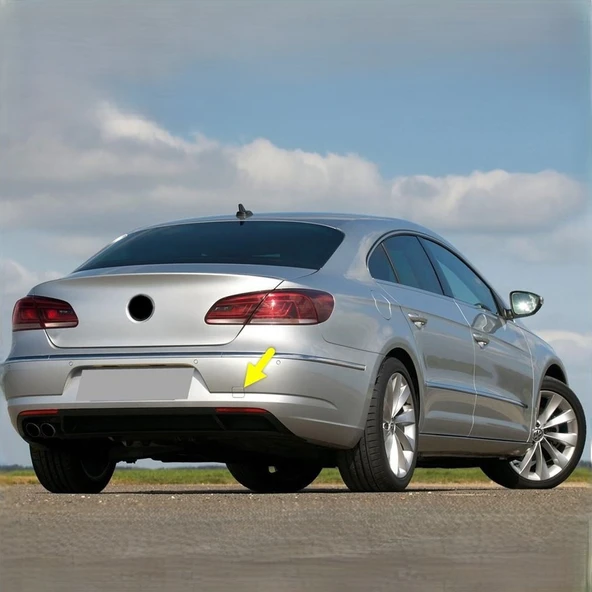 VW Passat CC 2013-2017 Arka Tampon Çeki Demiri Kapağı 3C8807441A