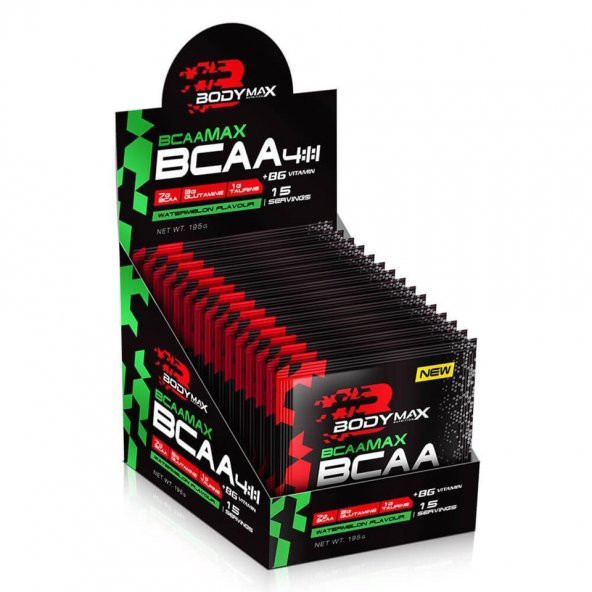 BODYMAX BCAAMAX 13Gr*15 ŞASE BCAA ŞASE KARPUZ