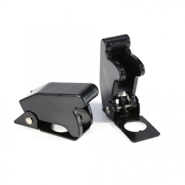 Toggle Switch Emniyet Kapağı 12mm için Siyah - 2
