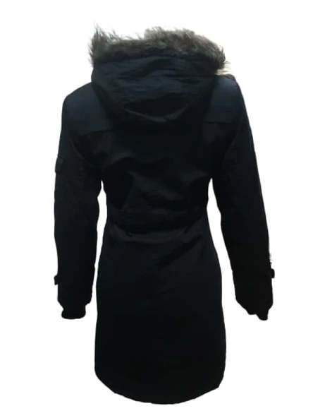 Tmberline Tb333 Kadın Gabardin İçi Kürklü Mont St01710 - Resim 4