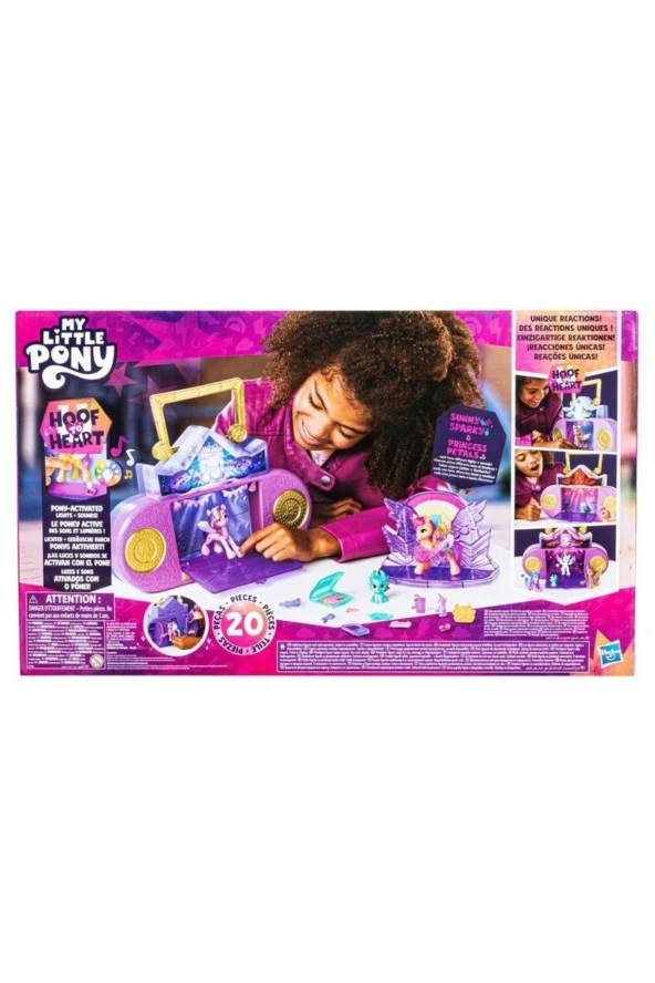 My Little Pony Müzikli ve Işıklı Mane Melody Oyun Seti - Resim 2
