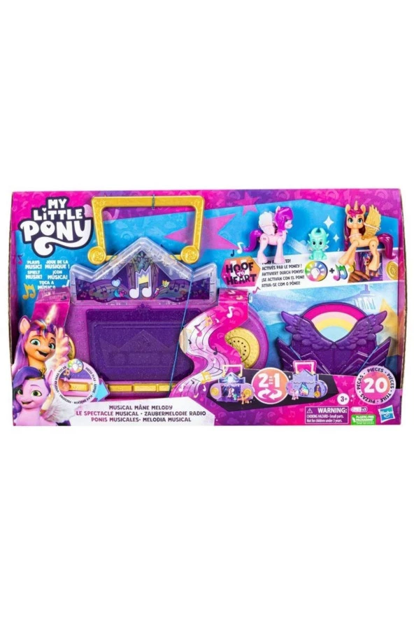 My Little Pony Müzikli ve Işıklı Mane Melody Oyun Seti - Resim 5