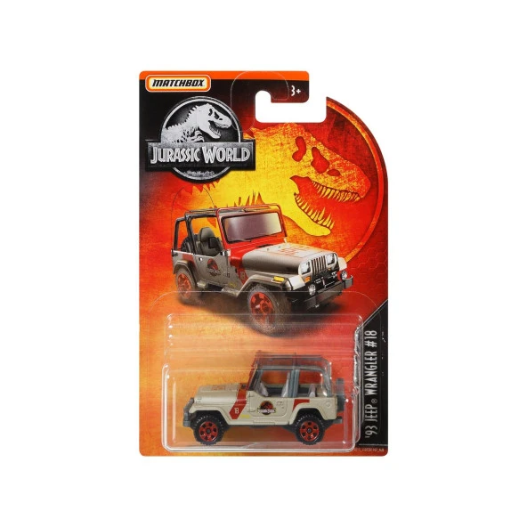 Matchbox Jurassic World Tekli Araç (Karışık Model 1 Adet) - 2