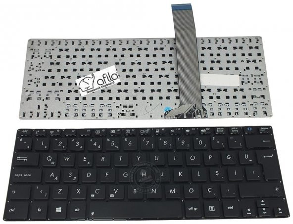 Asus MP-11N53US-5281W, 0KN0-P51US12 Notebook Klavyesi Siyah TR - 1