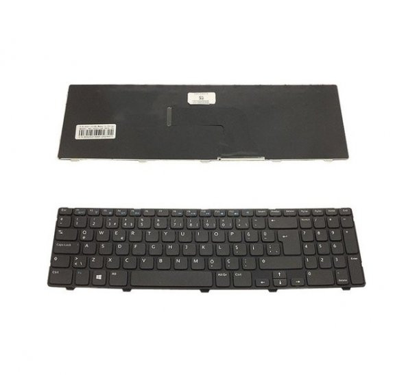 Dell inspiron 17-5721, 17-5737 Notebook Klavyesi - Siyah - TR - Backlit