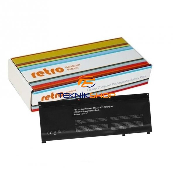 Hp 15-DC1007NT SR04XL Notebook Bataryası - Laptop Pili - 2