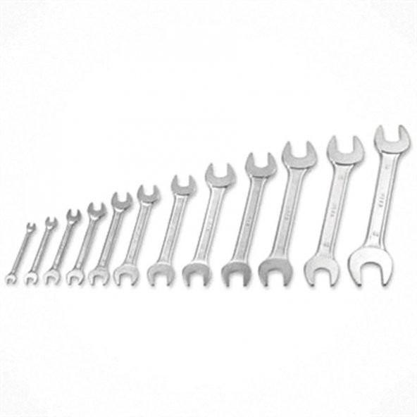 İzeltaş Açık Ağız Anahtar Çatal İki Ağız Açıkağız 18 x 19 MM - 3