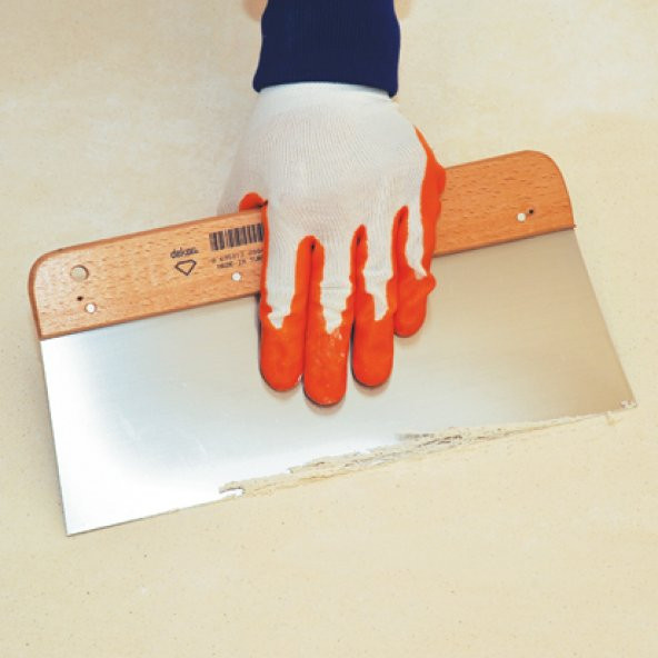 Dekor Macun Ispatulası Ahşap Saplı Macun Spatula 17 CM - 5