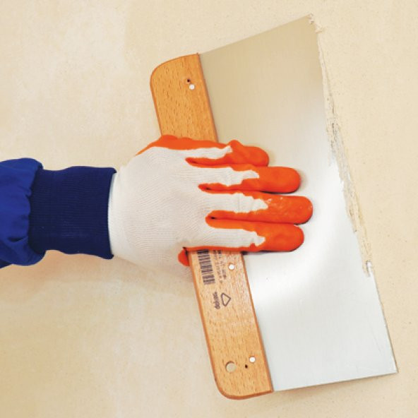 Dekor Macun Ispatulası Ahşap Saplı Macun Spatula 22 CM - 3