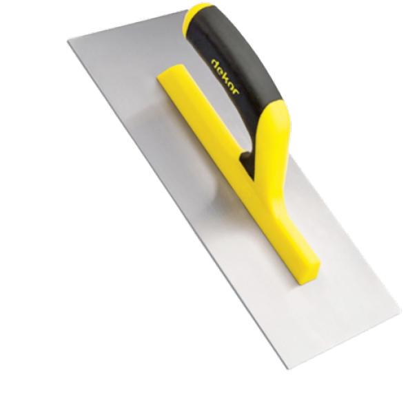 Dekor Alçı Malası Yay Çeliği 30 CM Açık Sap