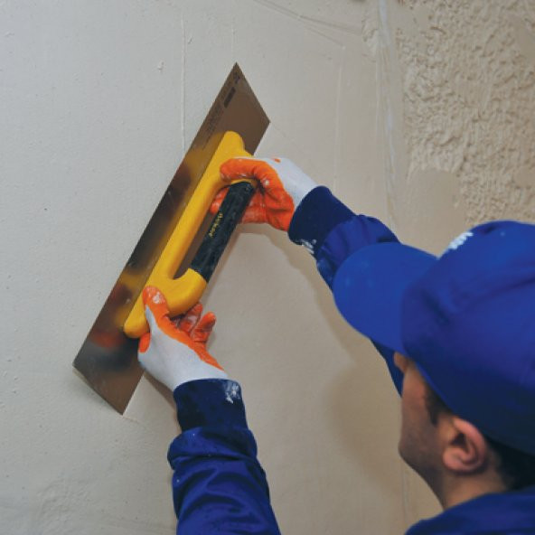 Dekor Alçı Malası Yay Çeliği 50 CM Kapalı Sap - 6