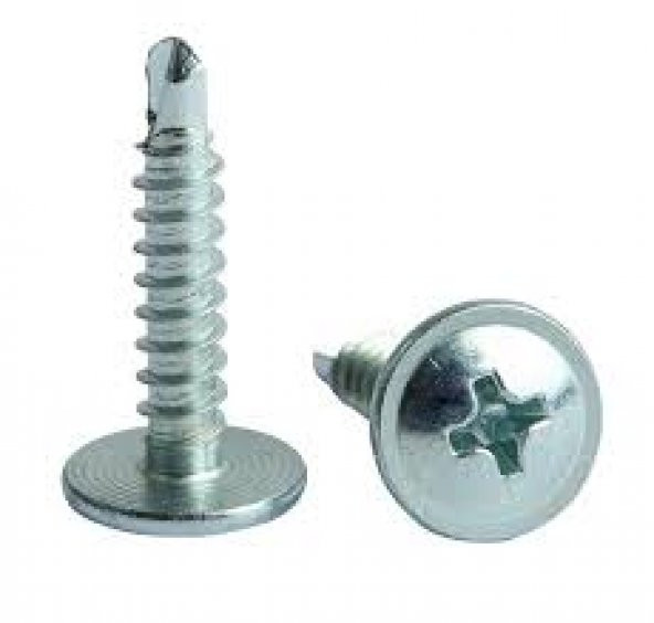 Apex Akıllı Matkap Uçlu Vidası Pul Başlı Vida Rysb 3.9 x 16 MM 100 Adet - Resim 4