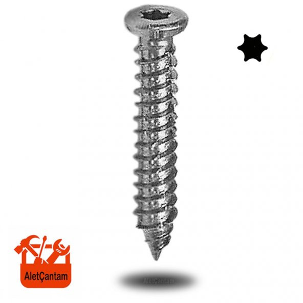 Buldex Tork Beton Vidası 7.5 x 100 MM 50 Adet ürün görseli 1