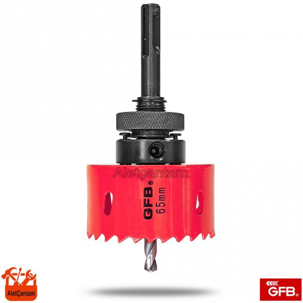 Gfb Bi Metal Panç Metal Testere 102 Mm + Sds Kanallı Adaptör