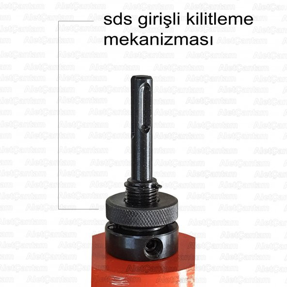 Gfb Bi Metal Panç Metal Tester 200 Mm + Hex Düz Girişli Adaptör - 2