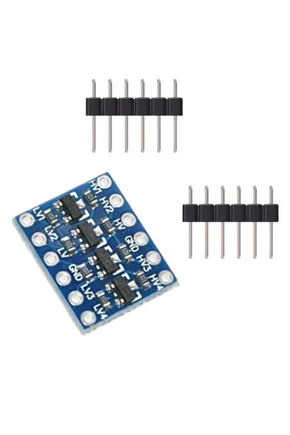 Logic Level Converter Modül Lojik Gerilim Seviye Dönüştürücü - Resim 3