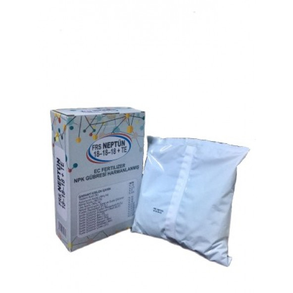 FRS Neptün 18.18.18 Harmanlanmış Dengeli NPK Gübre 1 kg Meyve Sebze Çiçek Ve Orkide Besini - 3