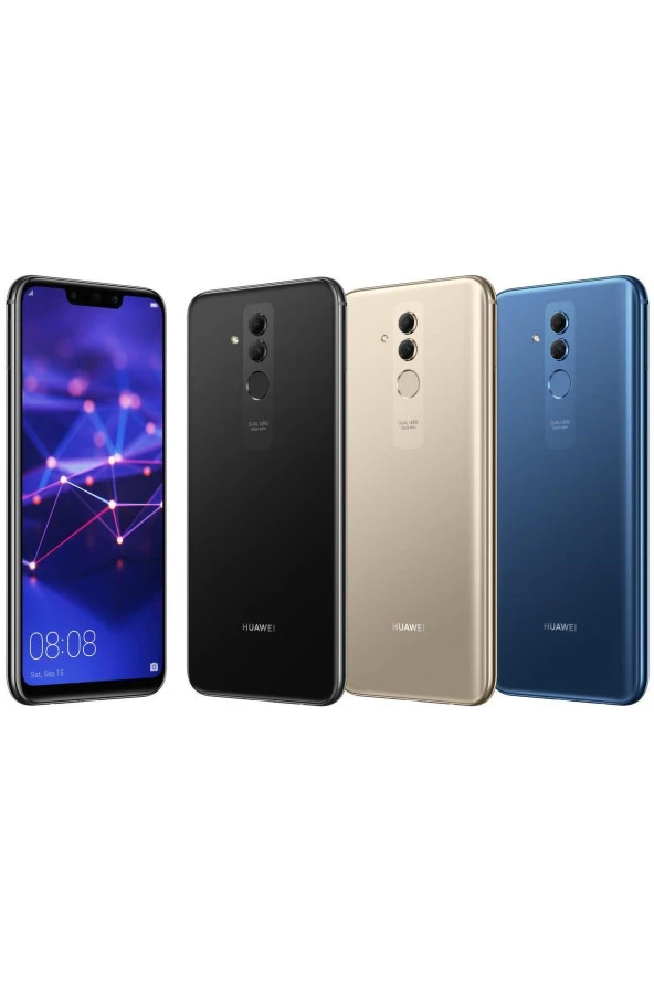 Huawei Mate 20 LİTE MAVİ 64 GB YENİLENMİŞ ÜRÜN (Sıfır Gibi) - 3