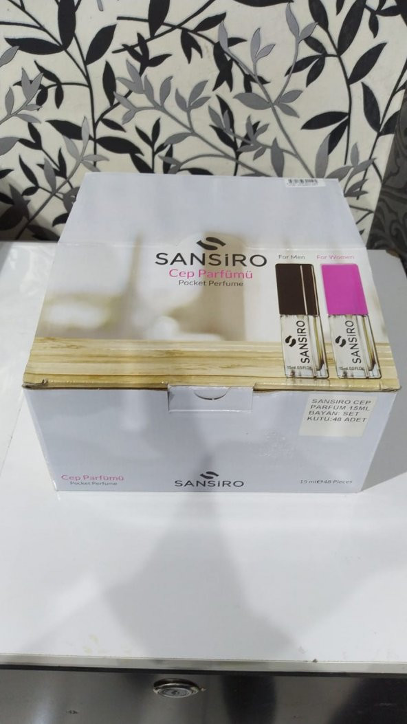 Sansiro 15ml Cep BOY Bayan Karışık - Resim 2