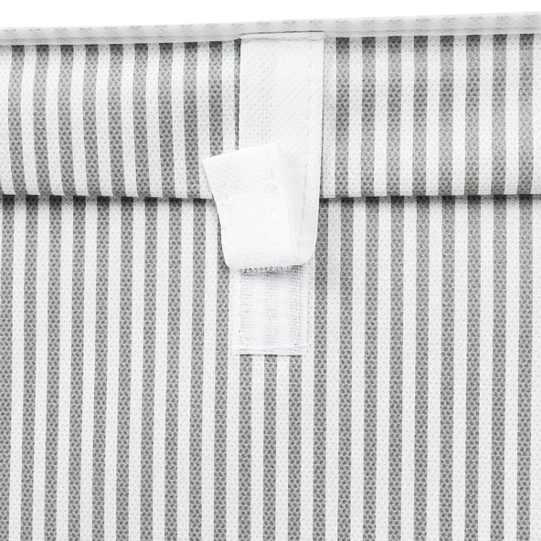 2 Adet Çok Amaçlı Düzenleyici Kutu Maxi Gri - Resim 4