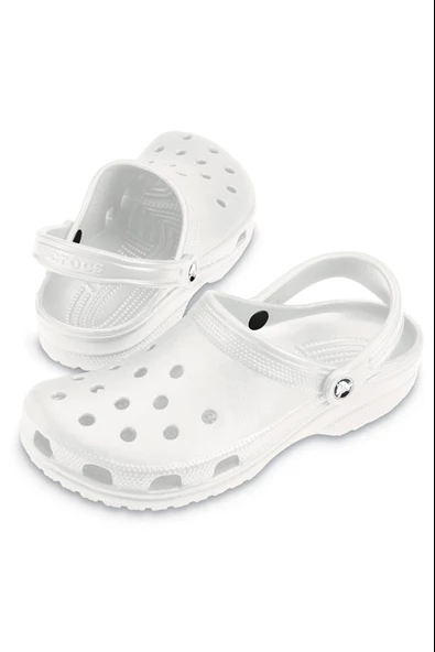 Crocs 10001-100 Classic Unisex Sandalet - 4