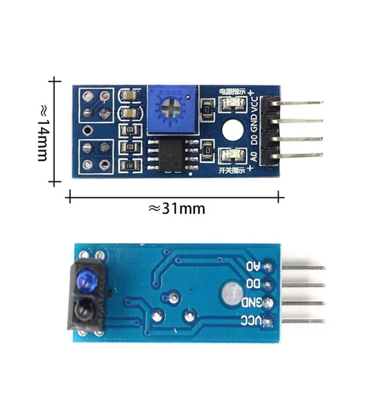 TCRT5000 Kızılötesi Sensör Modül Çizgi İzleyen Robot Sensörü