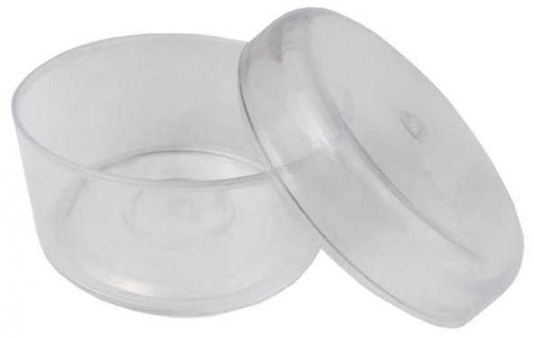 KUTU AKRİLİK YUVARLAK 5,4x3,5 CM ŞEFFAF 1 ADET - Resim 8