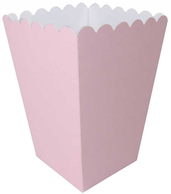 MISIR CİPS KUTUSU MAKARON PEMBE 8 ADET