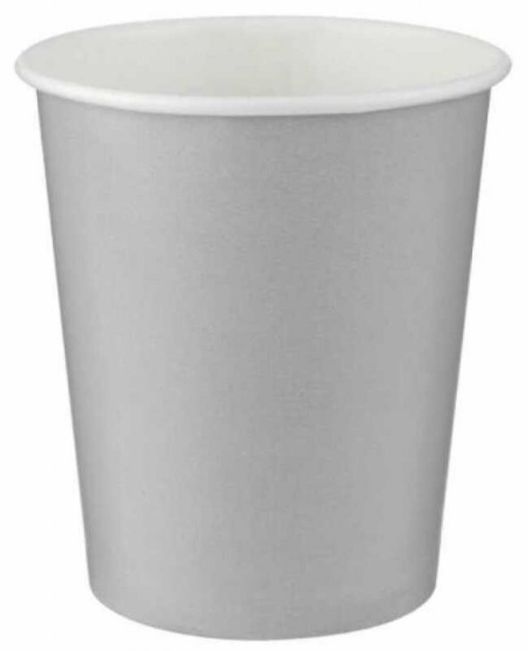 BARDAK KARTON GÜMÜŞ 8 OZ 8 ADET