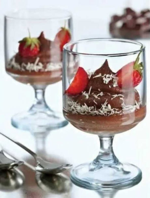 KADEH ve KASE AKRİLİK 180 CC ŞEFFAF 10 ADET - Resim 2