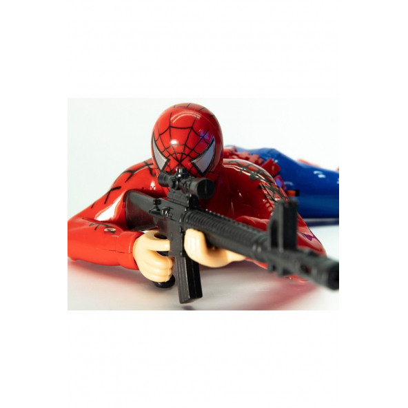 Örümcek Adam Spiderman Sesli Hareketli Sürünen Adam