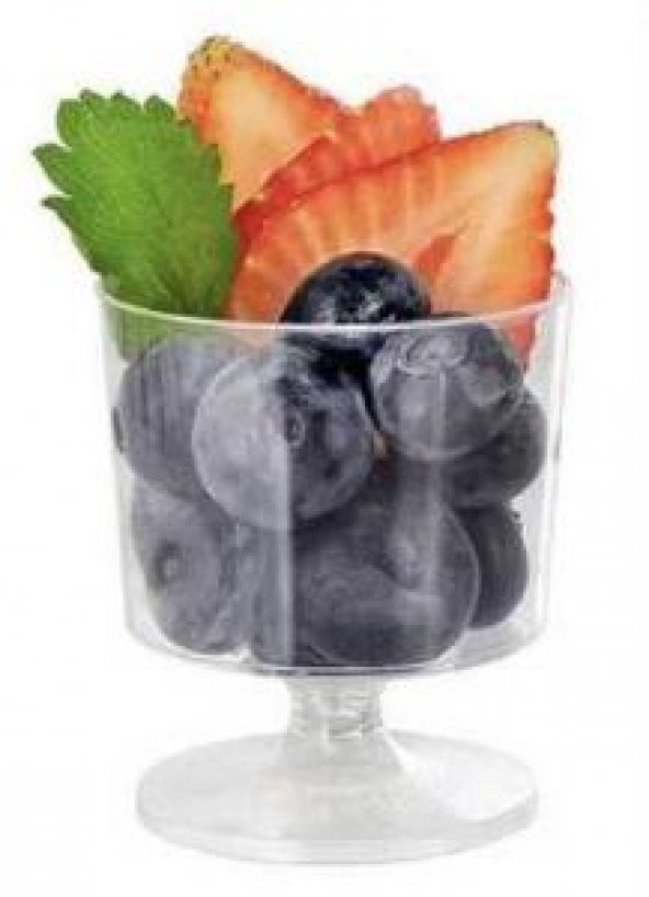 KADEH ve KASE AKRİLİK 180 CC ŞEFFAF 10 ADET - Resim 11