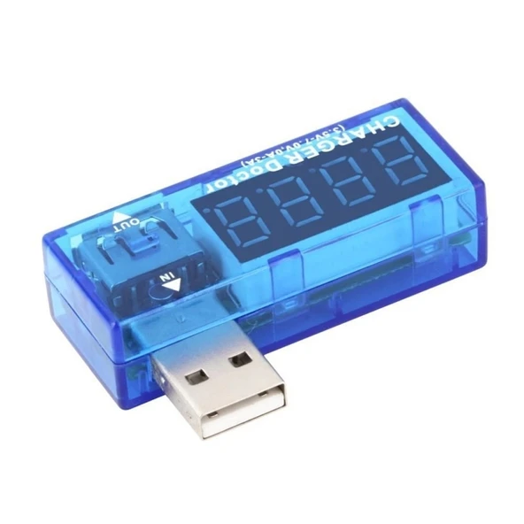 USB Şarj Ölçer Şarj Doktoru Voltmetre Ampermetre Şarj Metre ürün görseli