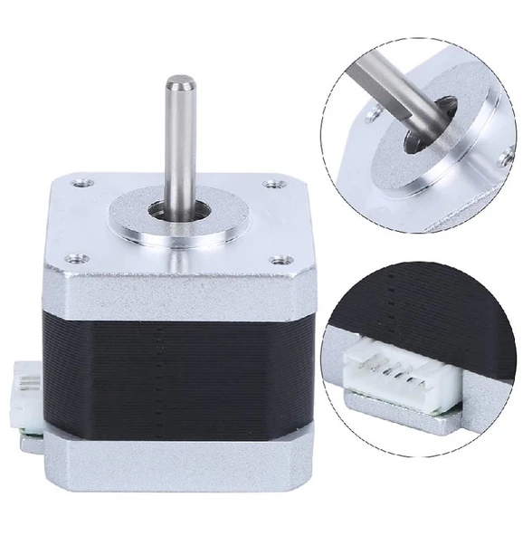 17HS4401S NEMA17 STEP MOTOR 3D Yazıcı CNC 48mm - Resim 6