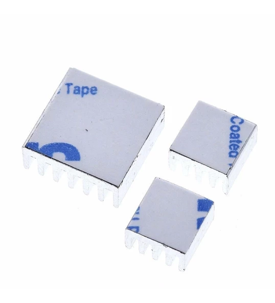 Aluminyum Mini Soğutucu Seti (Heat Sink) - Resim 3