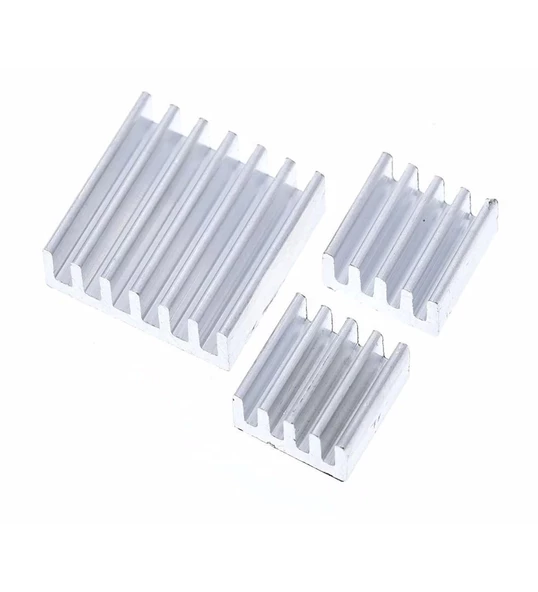 Aluminyum Mini Soğutucu Seti (Heat Sink) - Resim 5