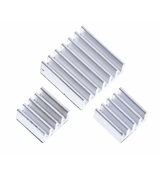 Aluminyum Mini Soğutucu Seti (Heat Sink) ürün görseli