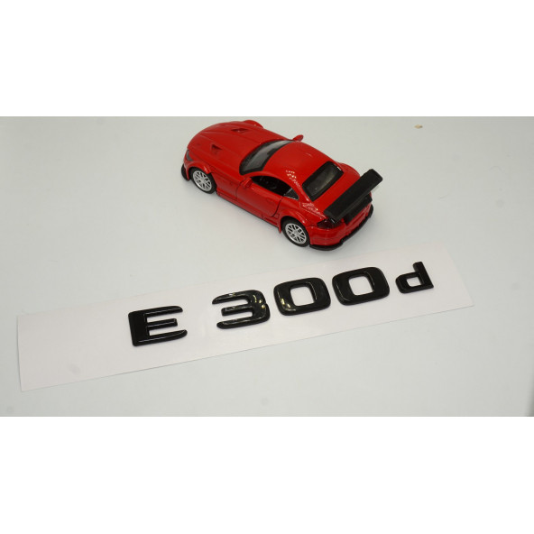 E 300d Bagaj Parlak Siyah ABS 3M 3D Yazı Logo - 2