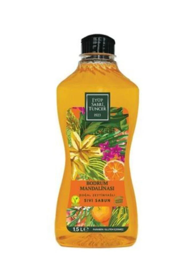 Eyüp Sabri Tuncer Bodrum Mandalinası Sıvı Sabun 1500 ml