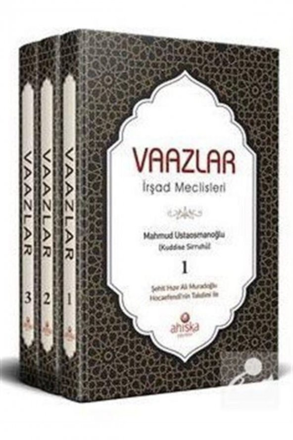 Vaazlar (3 CİLT TAKIM) - 1