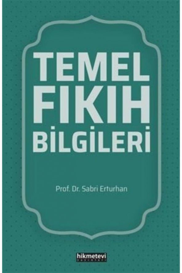 Temel Fıkıh Bilgileri ürün görseli