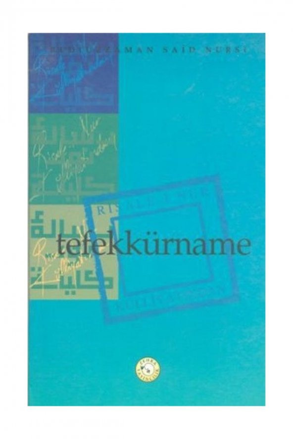 Tefekkürname Bediüzzaman Said-i Nursi - 1