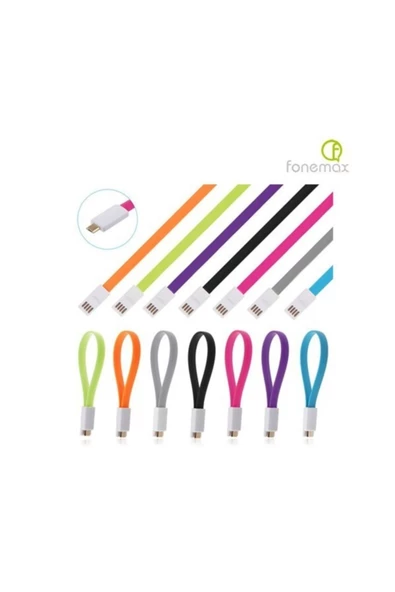 X-cable Iphone Lightning Usb Kablo 20cm (mıknatıslı powerbank kablosu) - 4