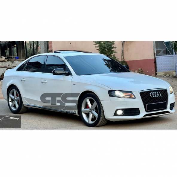 Audi A4 B8 2009 ve arası2014 Yarasa Ayna Kapağı Piano Black Abs Plastik BATMAN - 5