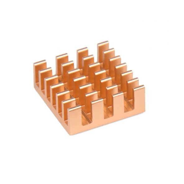 Pasif Chipset soğutucu 1.4*1.4.*6 mm alüminyum soğutucu gold