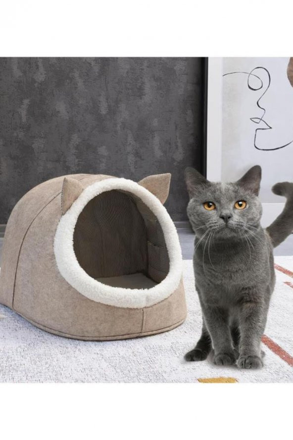 Kedi Köpek Evi Kahve - 2