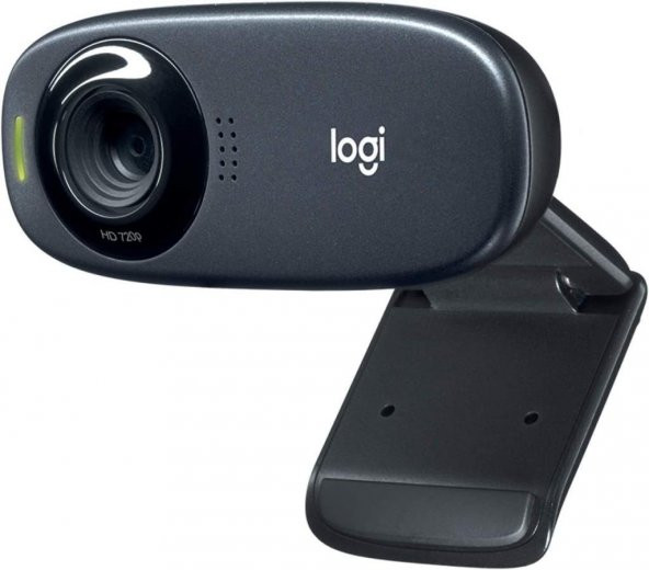 Logitech C310 HD 720p Web Kamerası - Siyah